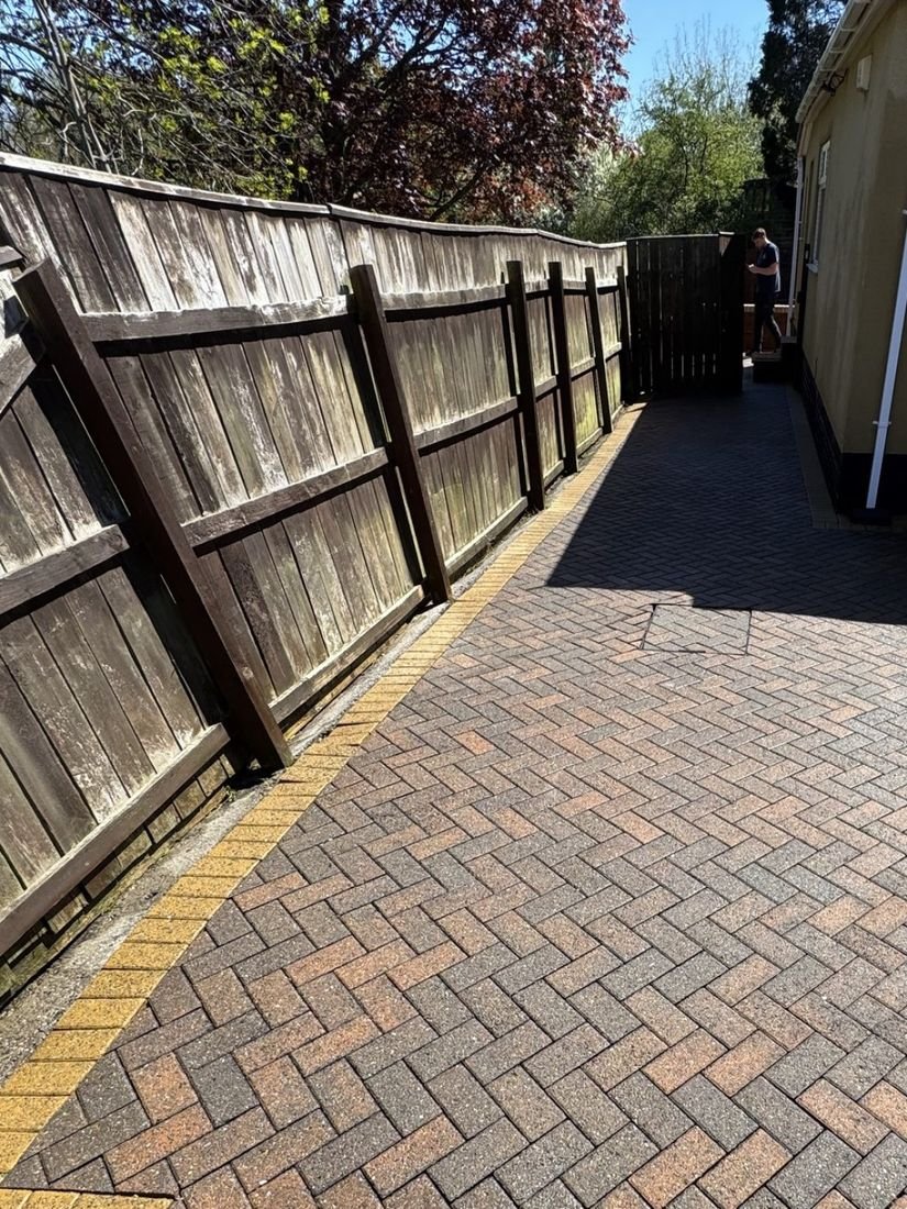 Path after cleaning in Acklam by MMC Exterior Cleaning