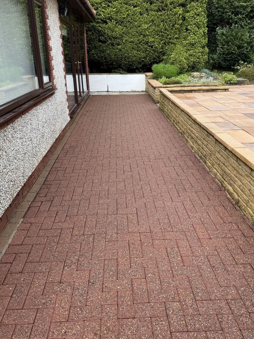 Path after cleaning in Coulby Newham by MMC Exterior Cleaning